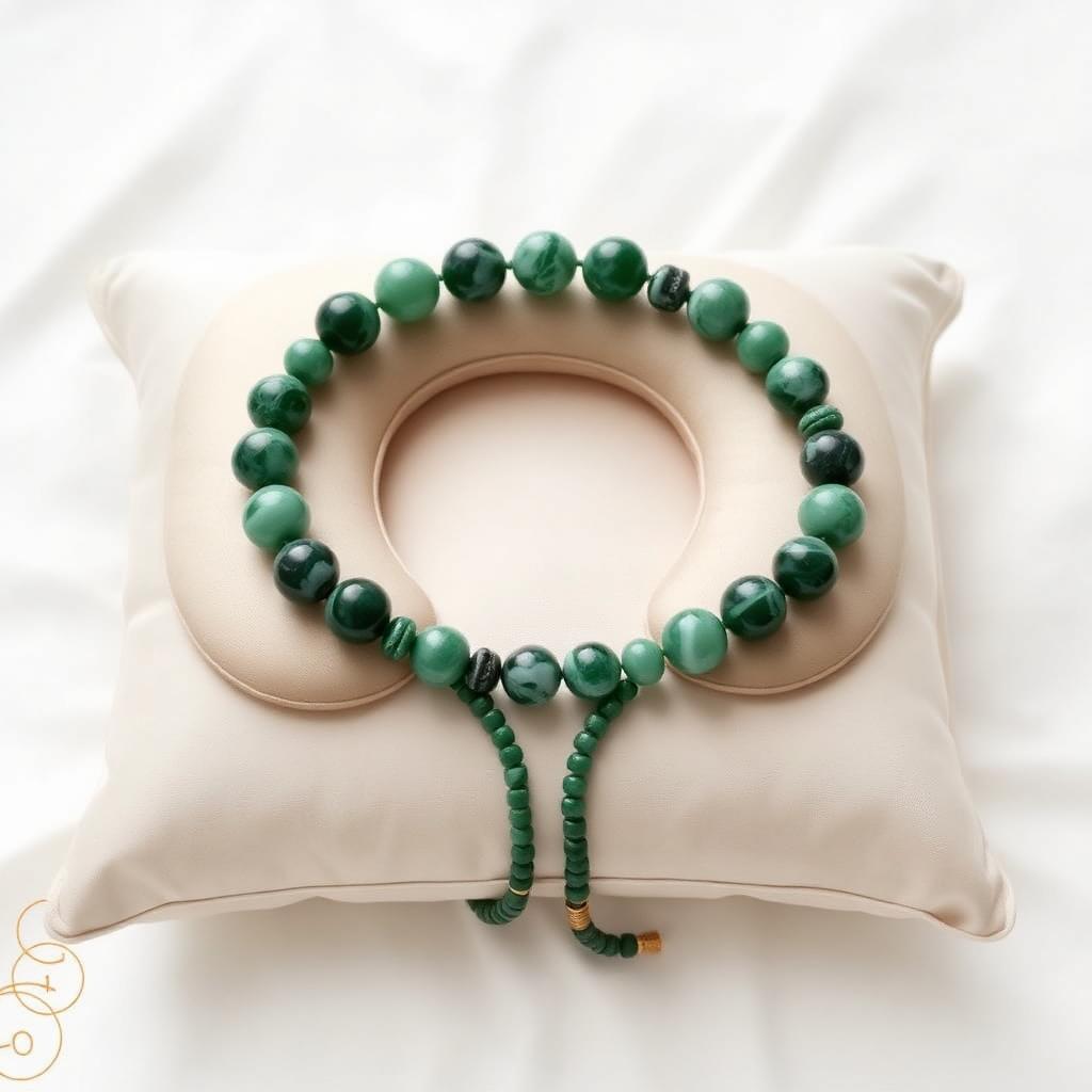 Quantum Energy Jade Stone Pillow